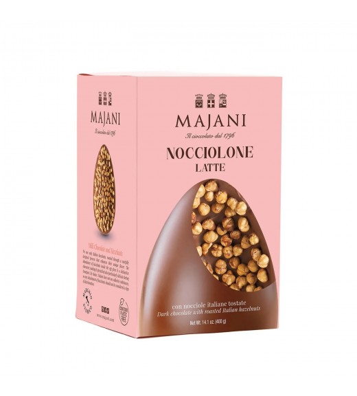 Uovo Nocciolone Cioccolato al Latte 450g - Majani 1796