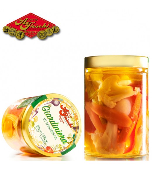 Giardiniera in Agrodolce 550 g - Fieschi dal 1867