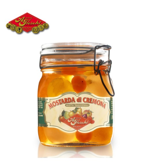 Mostarda di Cremona Frutti misti da 1 Kg - Fieschi dal 1867