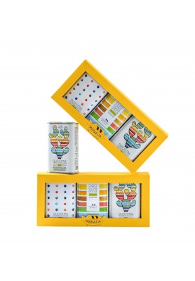 Olio Set Regalo Lattine colorate 3x250ml - Antico Frantoio Muraglia