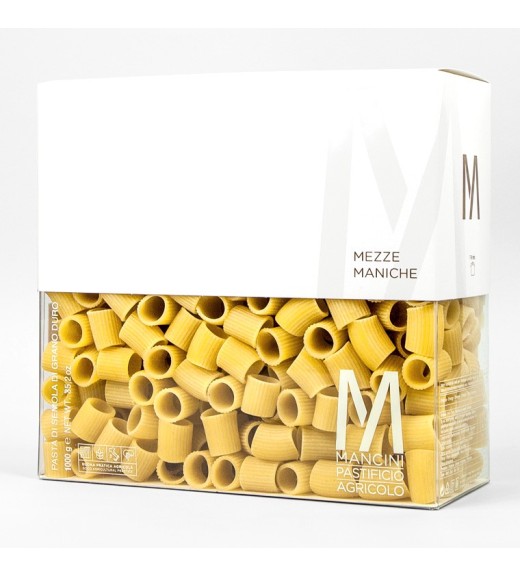 Pasta Mezze Maniche 1 Kg - Mancini Pastificio Agricolo