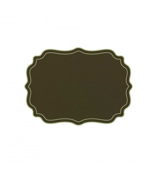 Tovaglietta Cornice Smerlata Bosco - Plumeria Home