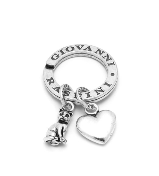 Portachiavi I Love My Cat - Collezione Charms - Giovanni Raspini