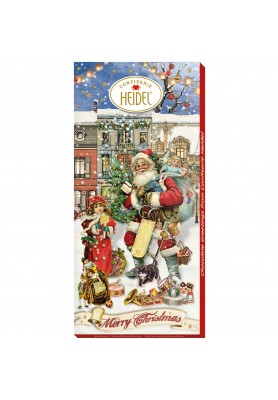 Barretta Nostalgic Christmas Auguri di Cioccolato 3D - Heidel Confiserie