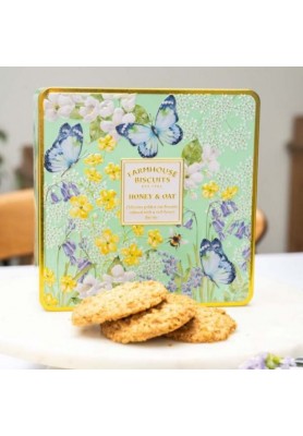 Biscotti Latta English Garden Avena 225g - Farmhouse Biscuits