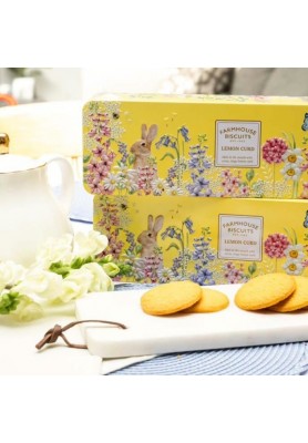 Biscotti Latta English Garden Limone 225g - Farmhouse Biscuits