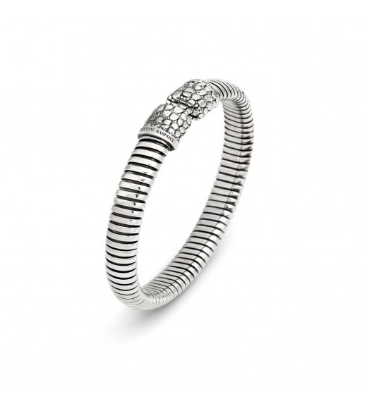 Bracciale Tubogas croco piccolo - Giovanni Raspini