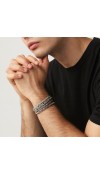 Bracciale Bizantina Quadra - Collezione Uomo - Giovanni Raspini