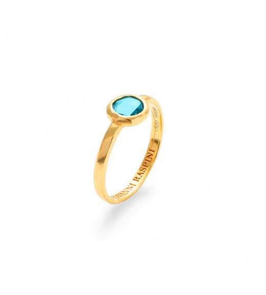 Anello Loop Azzurro Piccolo Mis.12 - Giovanni Raspini