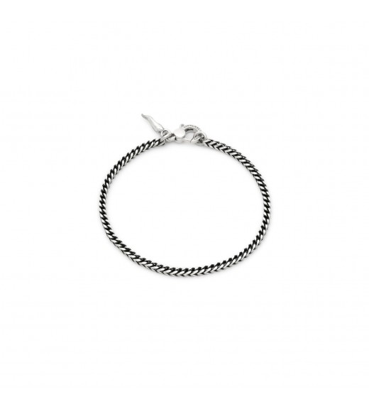 Bracciale Grumetta Quadra piccola - Collezione Uomo - Giovanni Raspini