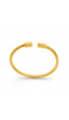Bracciale Tubogas croco piccolo dorato - Giovanni Raspini
