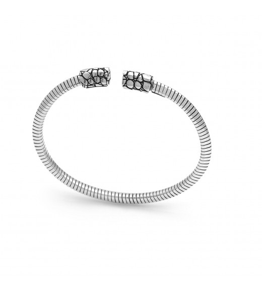 Bracciale Tubogas croco piccolo - Giovanni Raspini