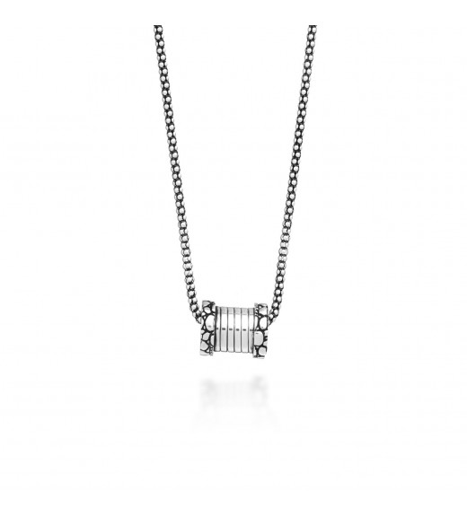 Collana Tubogas croco piccola - Giovanni Raspini