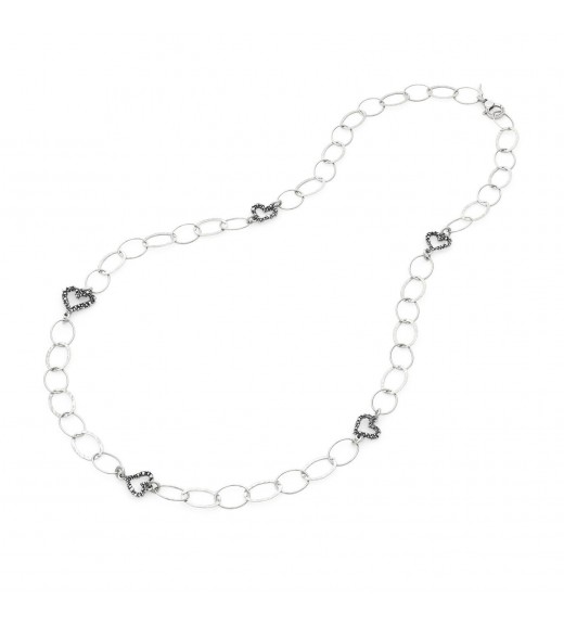 Collana Lunga Cuori - Giovanni Raspini 