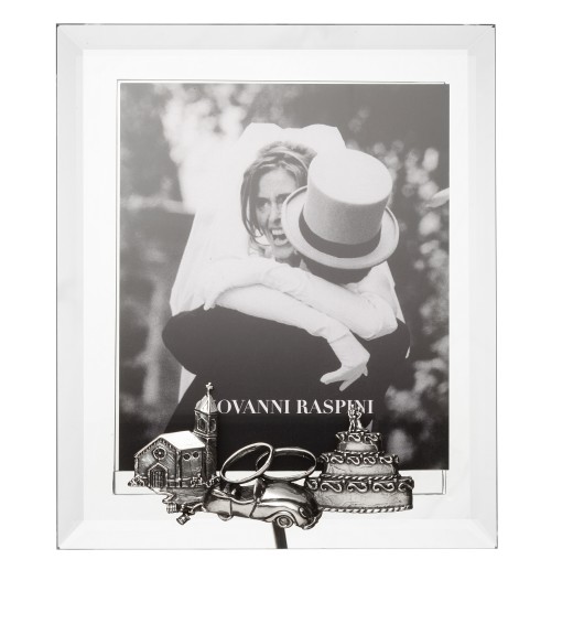 Cornice in Argento Luce Matrimonio - Giovanni Raspini