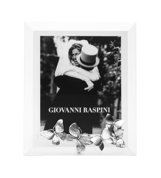 Cornice in Argento Luce Farfalle Media - Giovanni Raspini