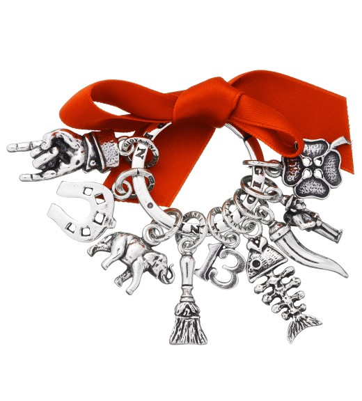 Portachiavi 9 Amuleti - Collezione Charms Amuleti - Giovanni Raspini
