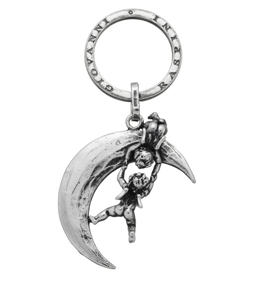 Portachiavi Luna Angeli - Collezione Charms Angeli e Cuori - Giovanni Raspini