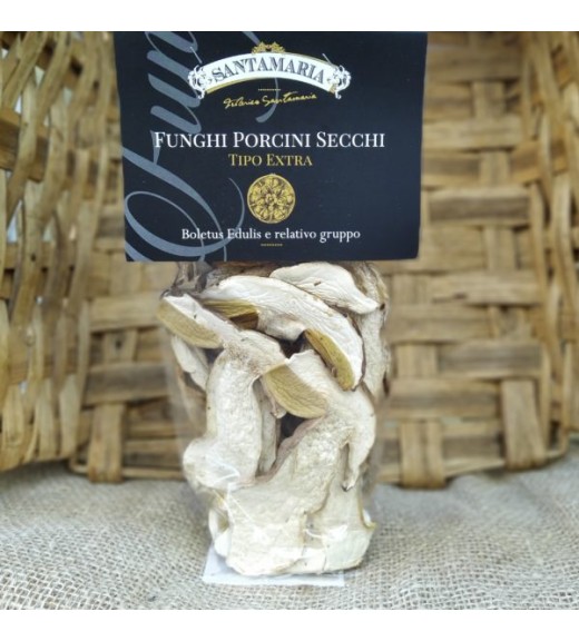 Funghi Porcini Secchi tipo Extra - Linea Santamaria