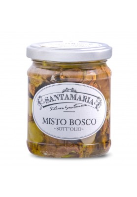 Funghi Misto Bosco Sott'Olio 190g - Santamaria