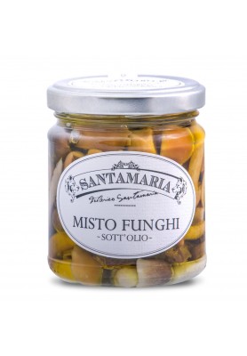 Funghi Misto Funghi Sott'Olio 190g - Santamaria