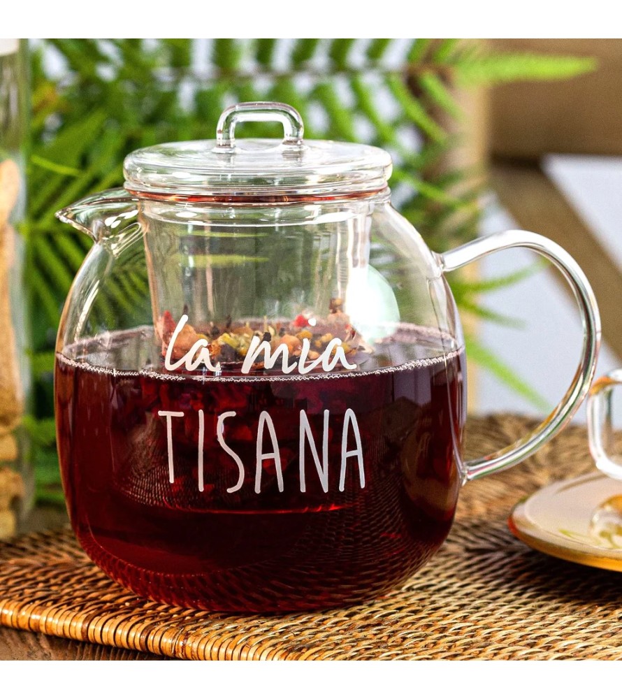 Accessori per la Colazione - Casalinghi Metallo Tisaniera Infusiera 350 ml  Tisaniera e Infusiera Vetro 350 ml Nero