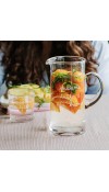 Brocca in vetro con decoro Insieme Tutto è più Buono - Simple Day