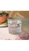 Set 6 Bicchieri acqua decoro Mangiare in Giardino - Linea Simple Day