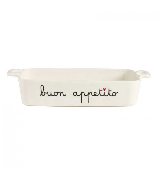 Pirofila grande decoro Buon Appetito - Simple Day