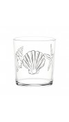 Set 6 Bicchieri acqua decoro Conchiglie - Simple Day