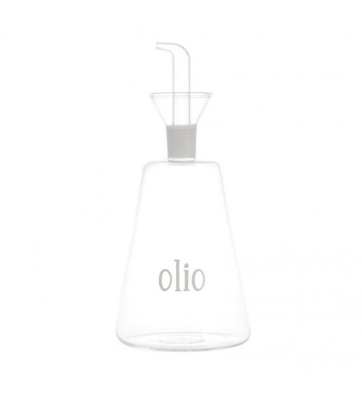 Bottiglia Olio Conica 500 ml con decoro Olio - Simple Day