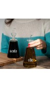 Bottiglia Olio Conica 500 ml con decoro Olio - Simple Day