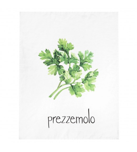 Canovaccio in Lino con decoro Prezzemolo - Simple Day