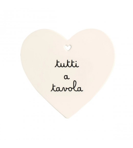 Sottopentola Cuore decoro Tutti a Tavola - Simple Day