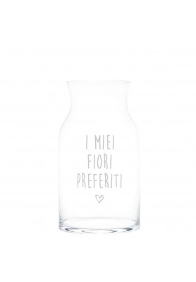 Vaso Portafiori D15 decoro I Miei Fiori Preferiti - Simple Day