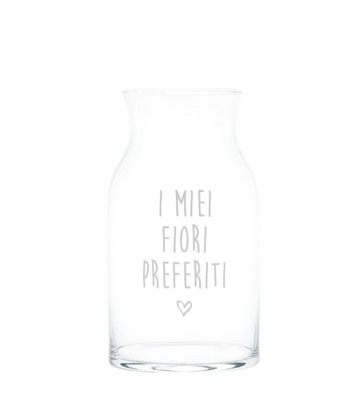 Vaso Portafiori D15 decoro I Miei Fiori Preferiti - Simple Day
