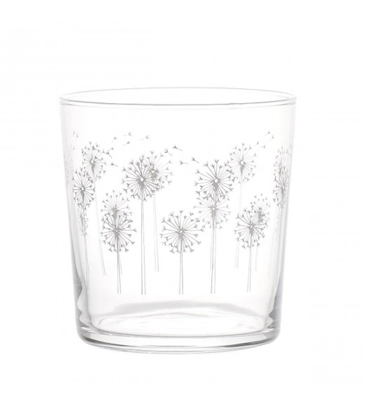Set 6 Bicchieri acqua decoro Soffioni - Linea Simple Day