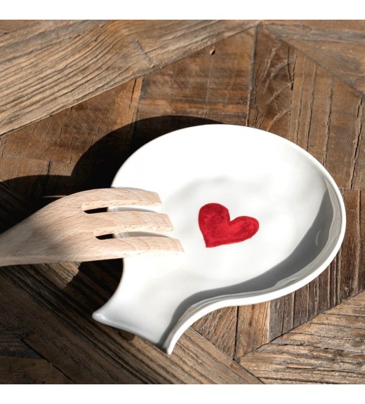 Poggiamestoli decoro Cuore Rosso - Simple Day
