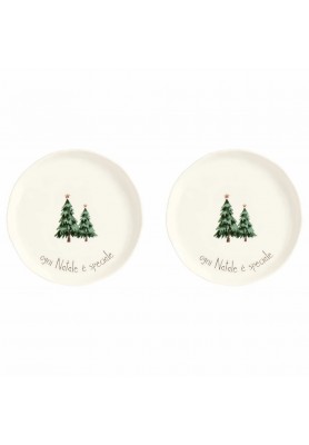 Piatto Ogni Natale è Speciale Dessert S/2 - Simple Day