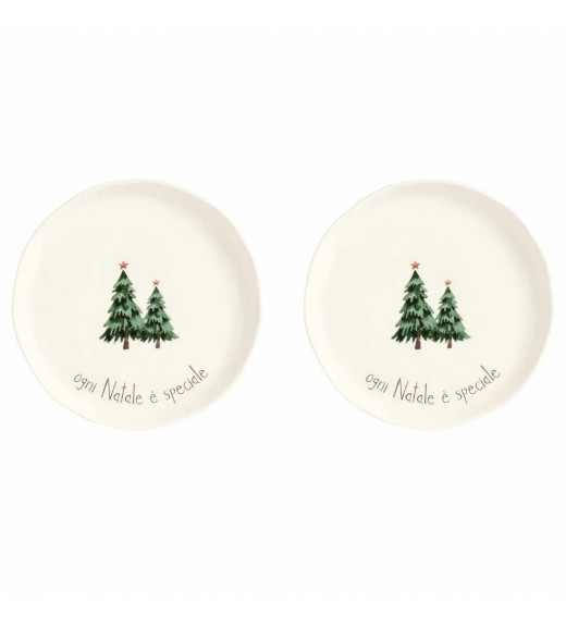 Piatto Ogni Natale è Speciale Dessert S/2 - Simple Day