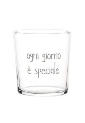 Set 6 Bicchieri acqua decoro Ogni Giorno è Speciale - Simple Day
