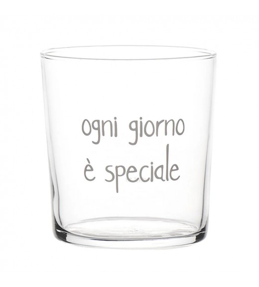 Set 6 Bicchieri acqua decoro Ogni Giorno è Speciale - Simple Day