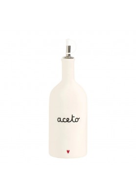 Bottiglia Aceto decoro Aceto Cuore - Simple Day