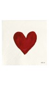 Set 20 Tovaglioli di Carta Cuore Rosso - Simple Day