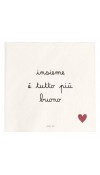 Set 20 Tovaglioli di Carta Insieme è tutto più buono - Simple Day