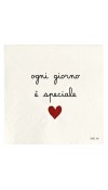 Set 20 Tovaglioli di Carta Ogni Giorno è Speciale - Simple Day