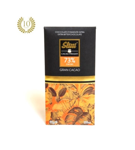 Tavoletta Cioccolato Fondente Extra Gran Cacao 73% - Slitti