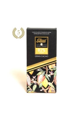 Tavoletta Cioccolato Fondente Extra Gran Cacao 82% - Slitti