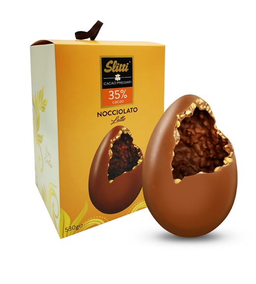 Uovo Nocciolato Cioccolato Al Latte g530 - Linea Slitti