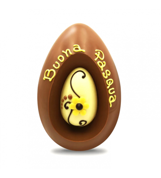 Uovo Fantasy Buona Pasqua Cioccolato al Latte g 180 - Linea Slitti
